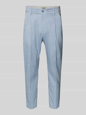 Drykorn Drykorn Hose mit B&uuml;gelfalte und elastischem Bund Modell CHASY in Hellblau, Gr&ouml;&szlig;e 30/32
