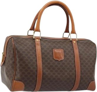 Celine Pre-owned Weekend Bags, female, Brown, Size: ONE SIZE Pre-owned Vintage Boston Bag