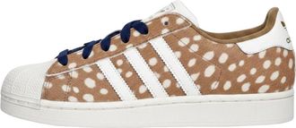 adidas (WMNS) adidas Superstar II Brown Desert Dark Blue KJ4642