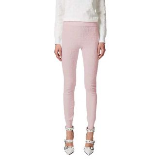 Iceberg Knit Trousers - female - Iceberg - Leggings - Pink - S - Trousers
