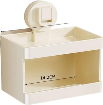 OEM Portarrollos De Papel Higi&eacute;nico, Caja De Pa&ntilde;uelos Con Ventosa, Soporte De Toallas De Papel De Pared Sin Taladrar, Organizador Y Estante De Almacenamie