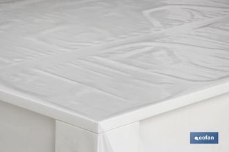 cofan Rollo Protector Cristal 20 Micras 1.4mx 30 M, Rollo De Mantel Flexible 100 % Pvc Utilizado Como Protector Para La Mesa. Disponible En Las Siguientes M