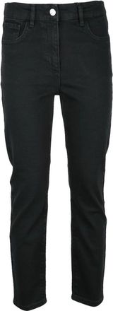 Pennyblack Cropped Jeans - Dames - Cropped Jeans - Zwart - S - Katoen - Jeans