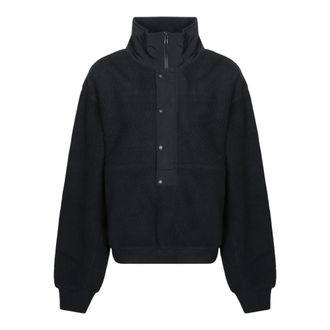 Entire studios System Half Zip Fleece - Sport - Mujer - Negro - XS