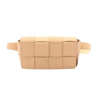 Bottega Veneta unisex, Pre-owned, Beige, Maat: ONE Size Leer