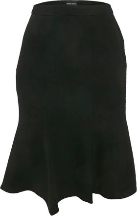 Armani Zijden rok - Zwart