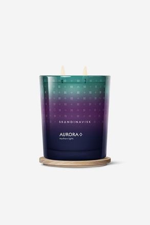 Skandinavisk AURORA 2-wick Scented Candle 350g in Aurora Blue Sky at Nordstrom