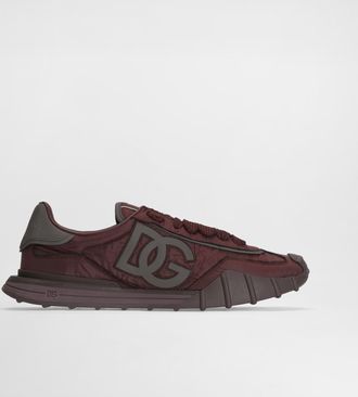 Dolce & Gabbana Dg Athletic Nylon Sneakers - Man Sneakers Purple 41.5