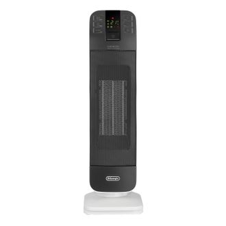DeLonghi Digital Tower Ceramic Fan Heater, 2KW, HFX65V20 in Black