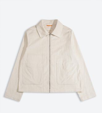 Far Afield Mens Josef Jacket In Sand