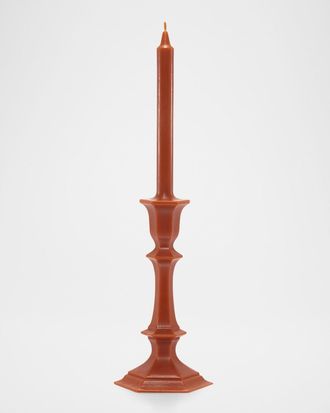 Baccarat Harcourt Candlestick Candle, Orange