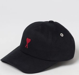 Ami Cappello Ami De Coeur Ami Paris in cotone con logo ricamato