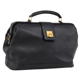 Celine Pre-owned Vintage Hand Bag - Dames - Pre-owned - Zwart - Maat: ONE Size Leer