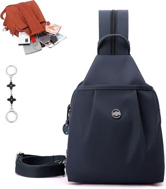 Generic Waterproof 2-Way Commuter Bag, with Waterproof Oxford, 2026 New 3 in 1 Tote Bag, Smart Storage System to Daily Travel (Blue B)