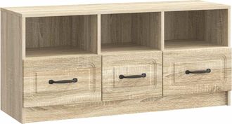 vidaXL Mueble De Tv Con Caj&oacute;n Roble Sonoma 102 X 34,5 X 47 Cm Vidaxl