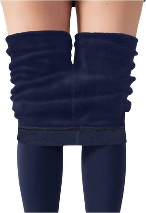 Generic Leggings for Women UK Winter Fleece Lined Thermal Leggings Elastic High Waisted Yoga Workout Running Warm Tight Pants