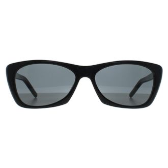 Saint Laurent Rechthoek Dames Glimmend Zwart Grijs SL 613