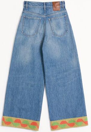 Valentino Pantaloni In Denim Donna DENIM 24