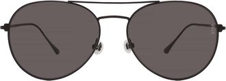 Vedi Vero Dark Grey Pilot Unisex Sunglasses VRBM05-BLKP 57-17-145