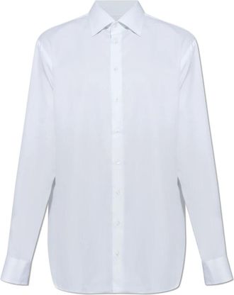 Giorgio Armani Hombre, Camisas, Blanco, Talla: 4XL