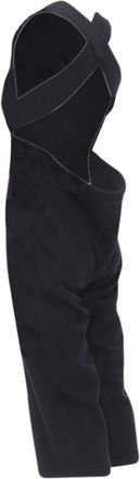 Comme Des Gar&ccedil;ons Comme des Garcons wool cross back cropped jumpsuit