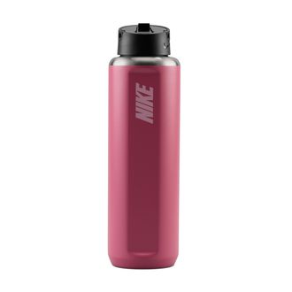 Nike Recharge Stainless Steel Straw Bottle (32 oz) in Pink | N1013796-645