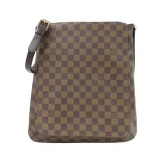 Louis Vuitton Pre-owned Cross Body Bags, female, Brown, Size: ONE SIZE Pre-owned Damier Musette Shoulder Bag