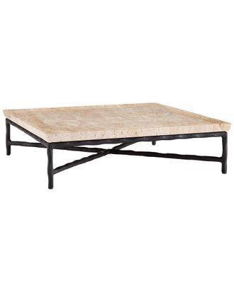 Currey & Company Boyles Large Travertine Tray