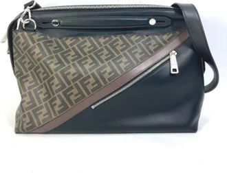 Fendi Pre-owned Canvas fendi-bags - Heren - Vintage Handtas - Bruin - ONE Size - Vintage