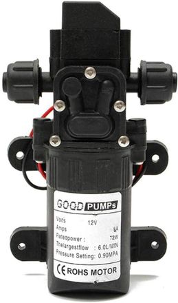 OEM Bomba De Agua De Alta Presi&oacute;n De 12 V Cc, 6 L/min, Autocebante, Interruptor Autom&aacute;tico Para Lavado De Coches, Navegaci&oacute;n Y Riego De Jardines - Nazalus