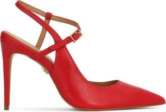 Kazar New Luciana Pump - Dames - Pumps - Rood - 36 1/2 EU - Leer - Schoenen