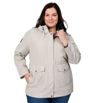 Free Country Womens Plus Size Rain Away Anorak Rain Jacket