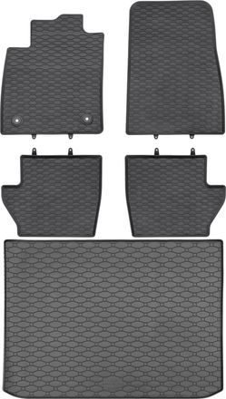 OEM Juego De Alfombrillas De Goma Para Coche Y Alfombrilla Para Maletero Para Ford Puma Crossover (desde Octubre De 2019)