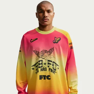 Nike Mens Nike SB Long-Sleeve Skate Top in Pink | IQ6594-645