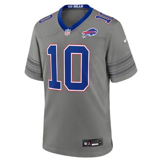 Nike Khalil Shakir Buffalo Bills Nike Mens NFL Game Jersey in Grey | 67NM0IUP81F-RZ0