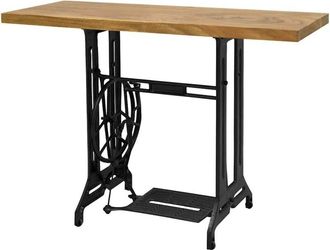 vidaXL Mesa Consola De M&aacute;quina De Coser 110x40x75 Cm Vidaxl