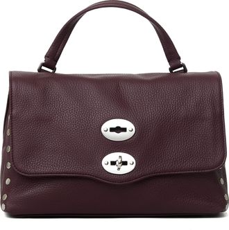 Zanellato Small Postina Daily Giorno Pebbled Leather Shoulder Bag