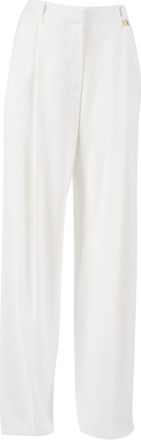 Elisabetta Franchi Straight Leg High Waist Straight-Leg Pants