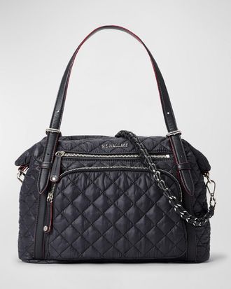 MZ Wallace Crosby Everywhere Quilted Tote Bag