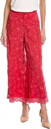 Johnny Was Lauchlen Pant Gardenia In Salsa