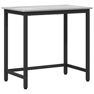 vidaXL Mesa Gris Sonoma 100 X 50 X 76,5 Cm Vidaxl