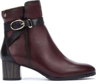 Pikolinos WomenS Ankle Boots With Buckle In Caoba