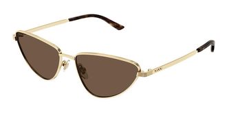Gucci GG1879S 002 Womens Sunglasses Gold Size 57