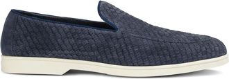 Doucal's Mocassini in pelle scamosciata - Blu