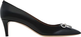 Bally Bruki Bow Embellished Patent Pumps, Brand Size 39 ( US Size 8.5 )