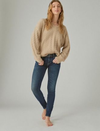 Lucky Brand Womens Low Rise Lizzie Skinny