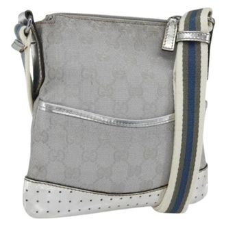 Gucci Borsa a tracolla in tela Pre-owned - - Pre-owned - Donna - Grigio - ONE SIZE