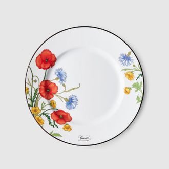 Gucci Flora Dessert Plate, Set Of Two, White