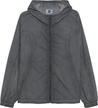 Izzue Giacca con ricamo - Grigio