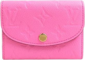 Louis Vuitton Pre-owned Wallets, female, Pink, Size: ONE SIZE Pre-owned Canvas Wallet